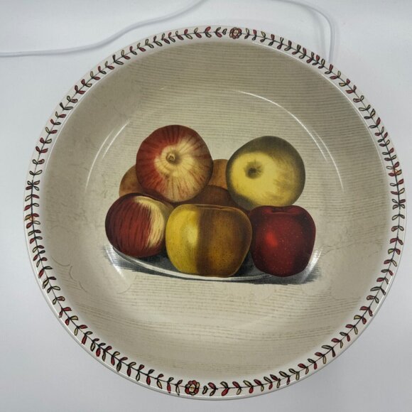 JOHN DERIAN x TARGET Stoneware Pie Plate Dish with Apple Print, 10" / New - Picture 4 of 11